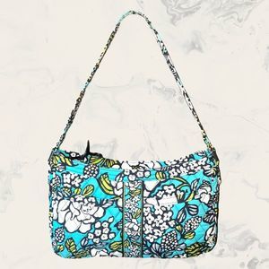 RETIRED PATTERN Vera Bradley Cassidy Purse in Island Blooms